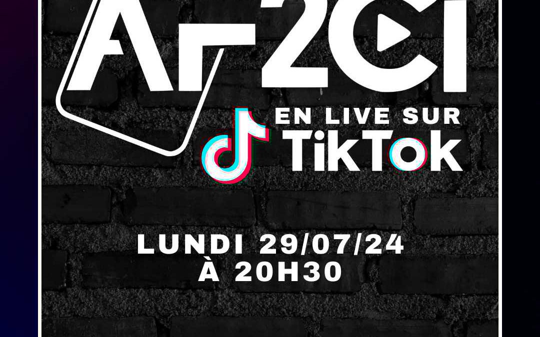 Retrouvez-nous en Live